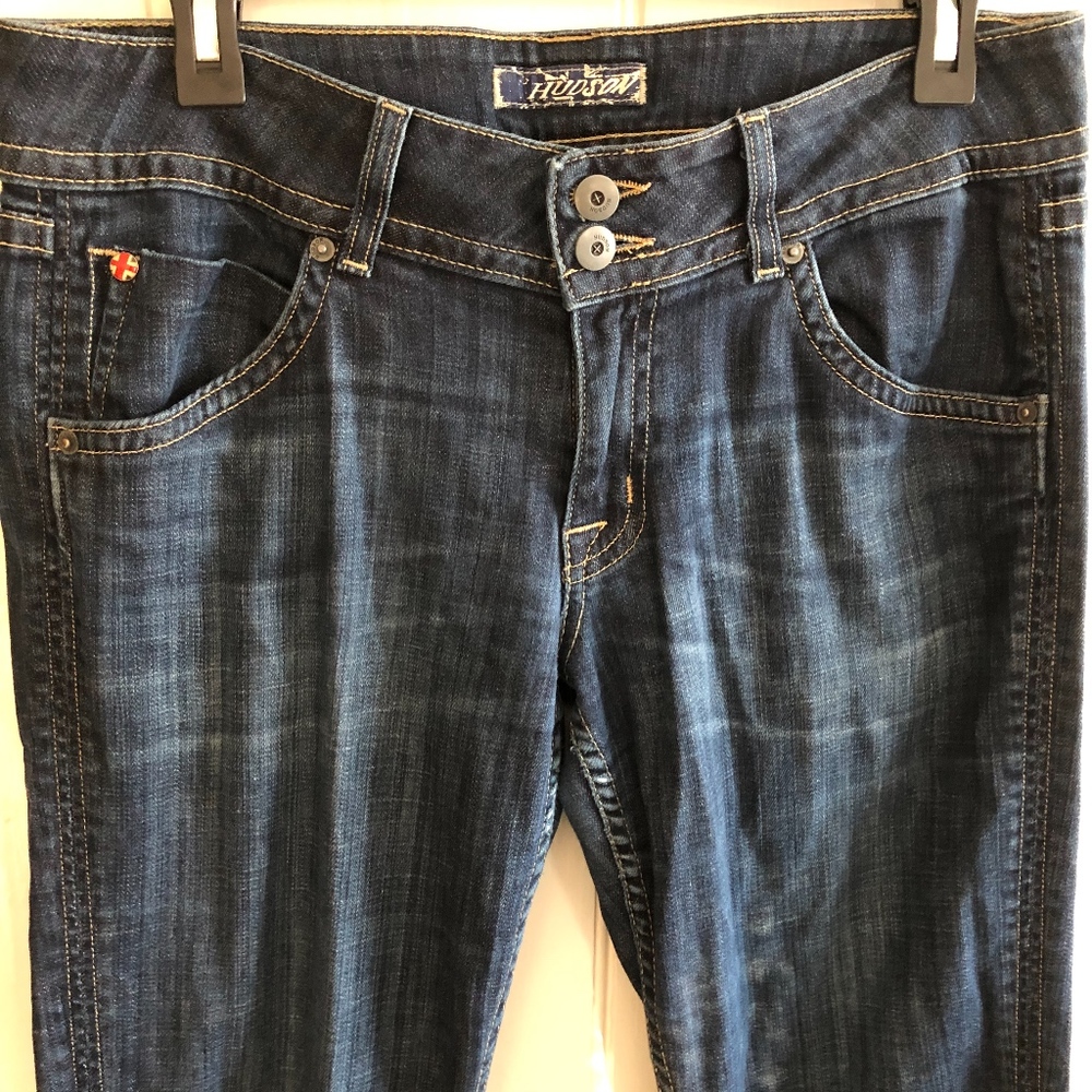 Hudson Mid-Rise Bootcut Jeans Size 30 - Picture 4 of 6